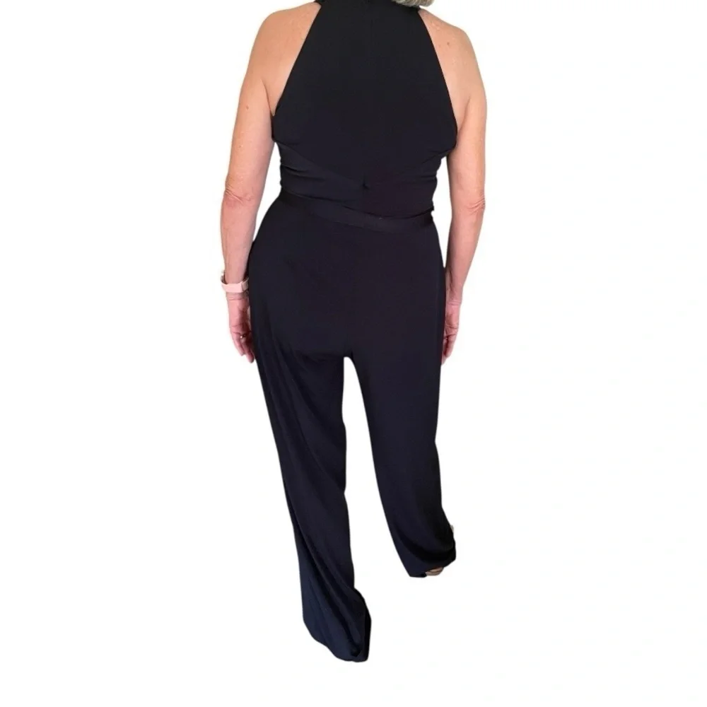 Michael Kors Jumpsuit, Size M, Navy, V-Neck, Excellent Condition.